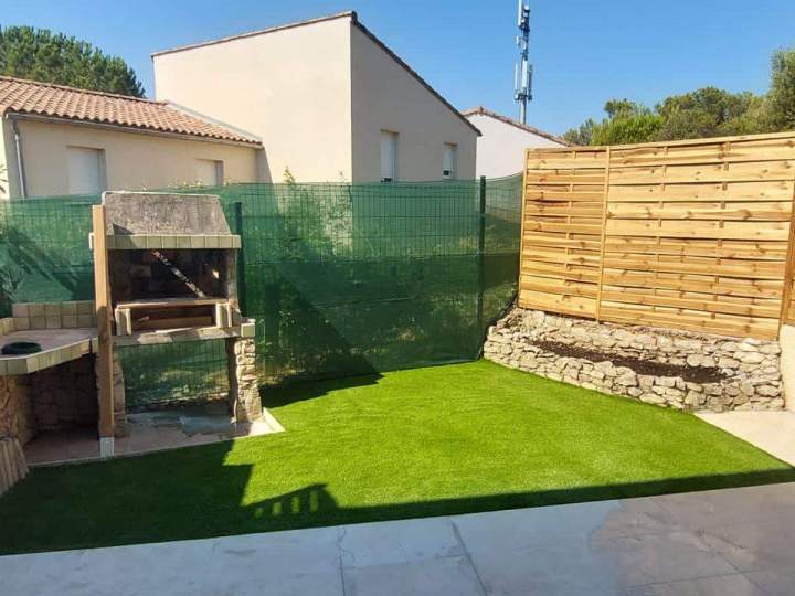 Création d’un espace extérieur harmonieux et accueillant.